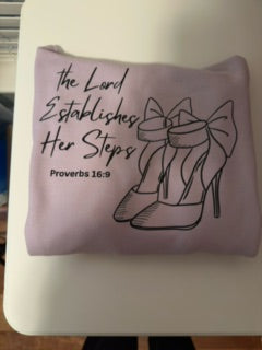 The Lord Establishes Her Steps Hoodie