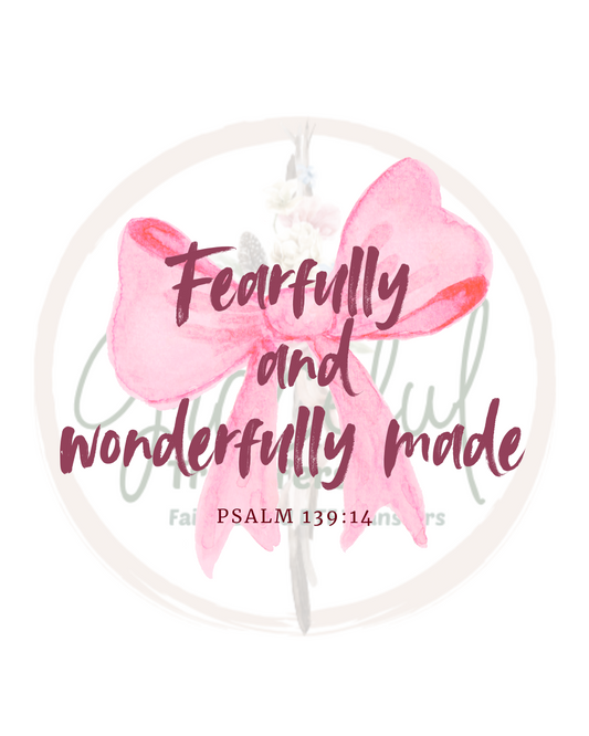 PRE-ORDER Fearfully and Wonderfully (GT Original)