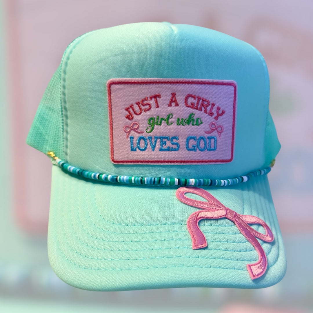 Just a Girl Trucker Hat