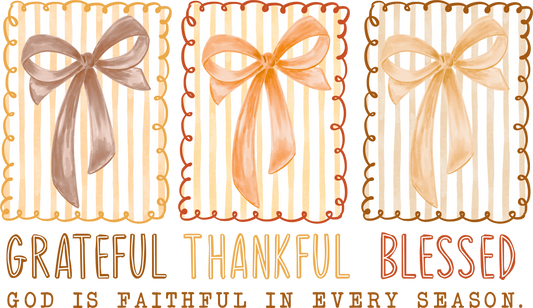 Grateful Bows DTF